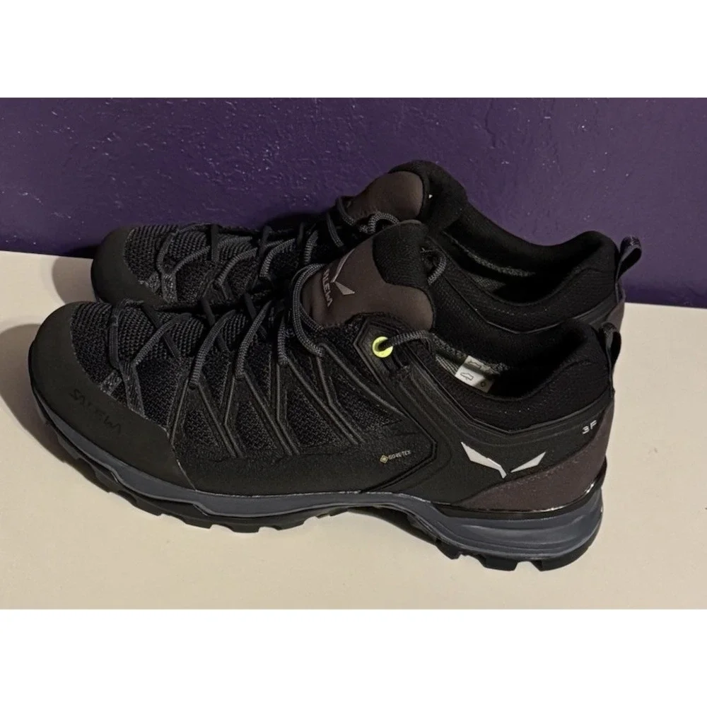 Salewa Mountain Trainer Lite GTX GORE-TEX Waterproof Hiking Shoe Black Mens 11.5